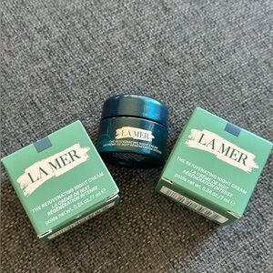 NEW 2xLa Mer THE REJUVENATING NIGHT CREAM 7ML